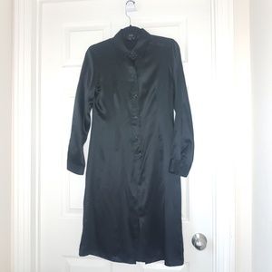 100% silk t-shirt dress